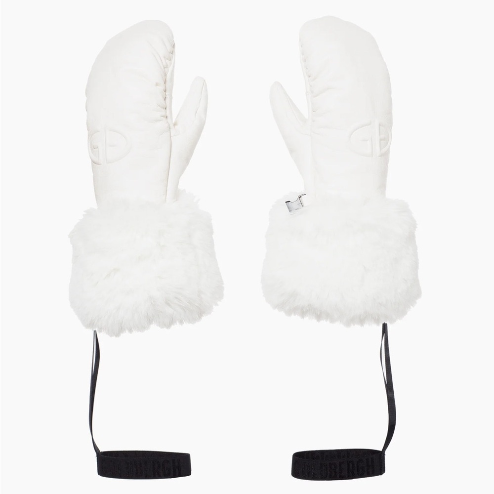 Goldbergh Snow White Fur Mittens